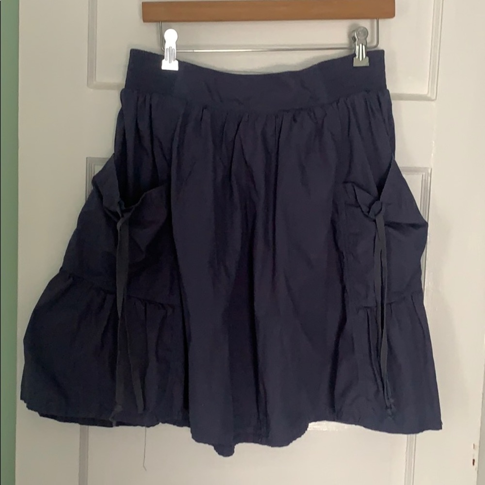 Blue skirt